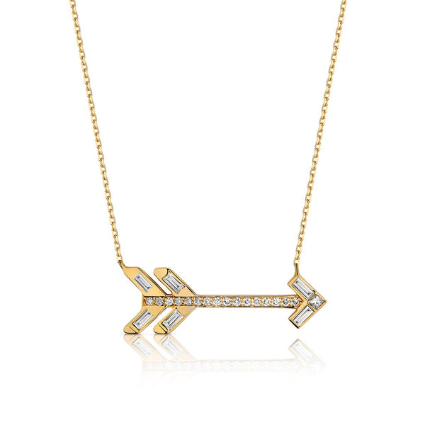 Falling in love, Arrow necklace S