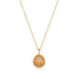 Honey Comb Blooms Hive necklace