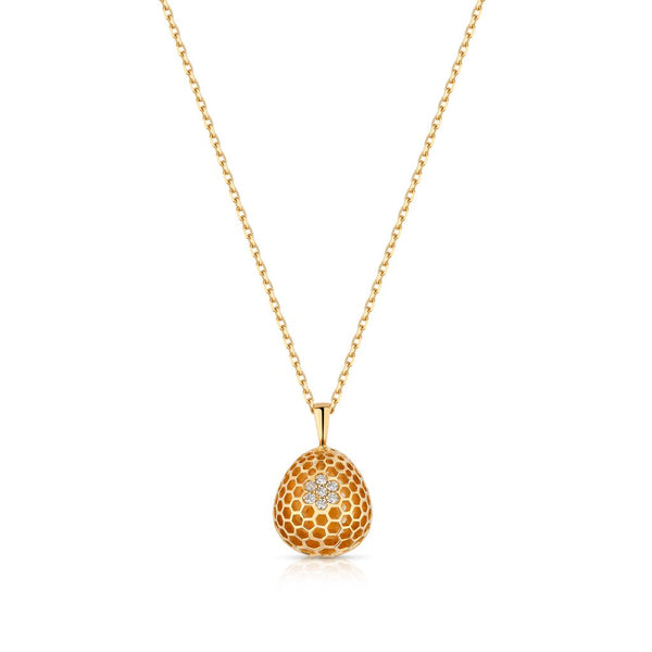 Honey Comb Blooms Hive necklace